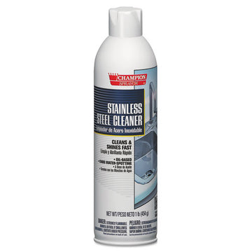 Chase Products Champion Sprayon Stainless Steel Cleaner, 16 Oz Aerosol Spray, 12-carton freeshipping - TVN Wholesale
